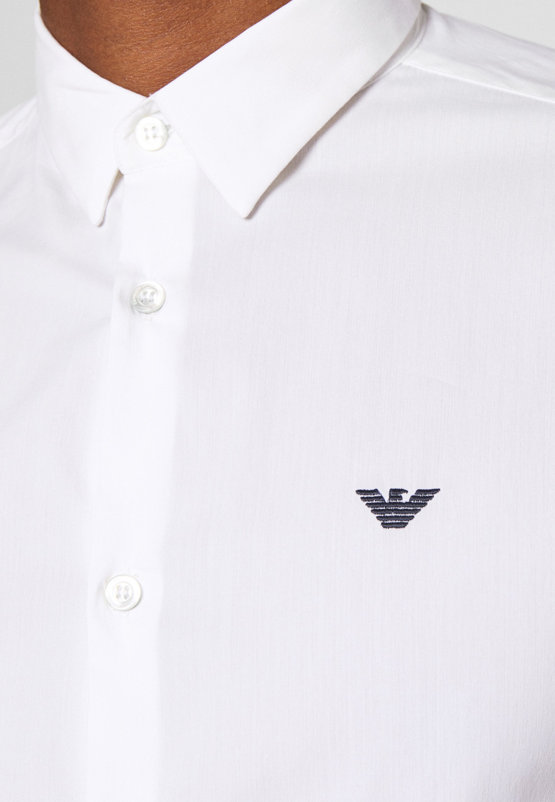 Emporio Armani EXCLUSIEF CONTRASTLOGO - Shirt - wit