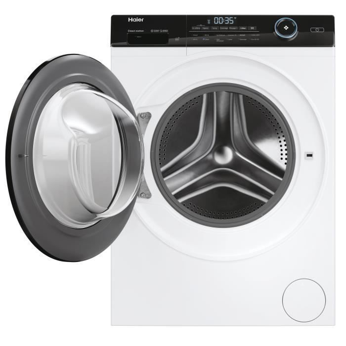 Lavatrice a carica frontale HAIER HW100-B14959U1FR IPRO5 - 10 kg - Movimento diretto - 1400 giri/min - Classe A - Bianca