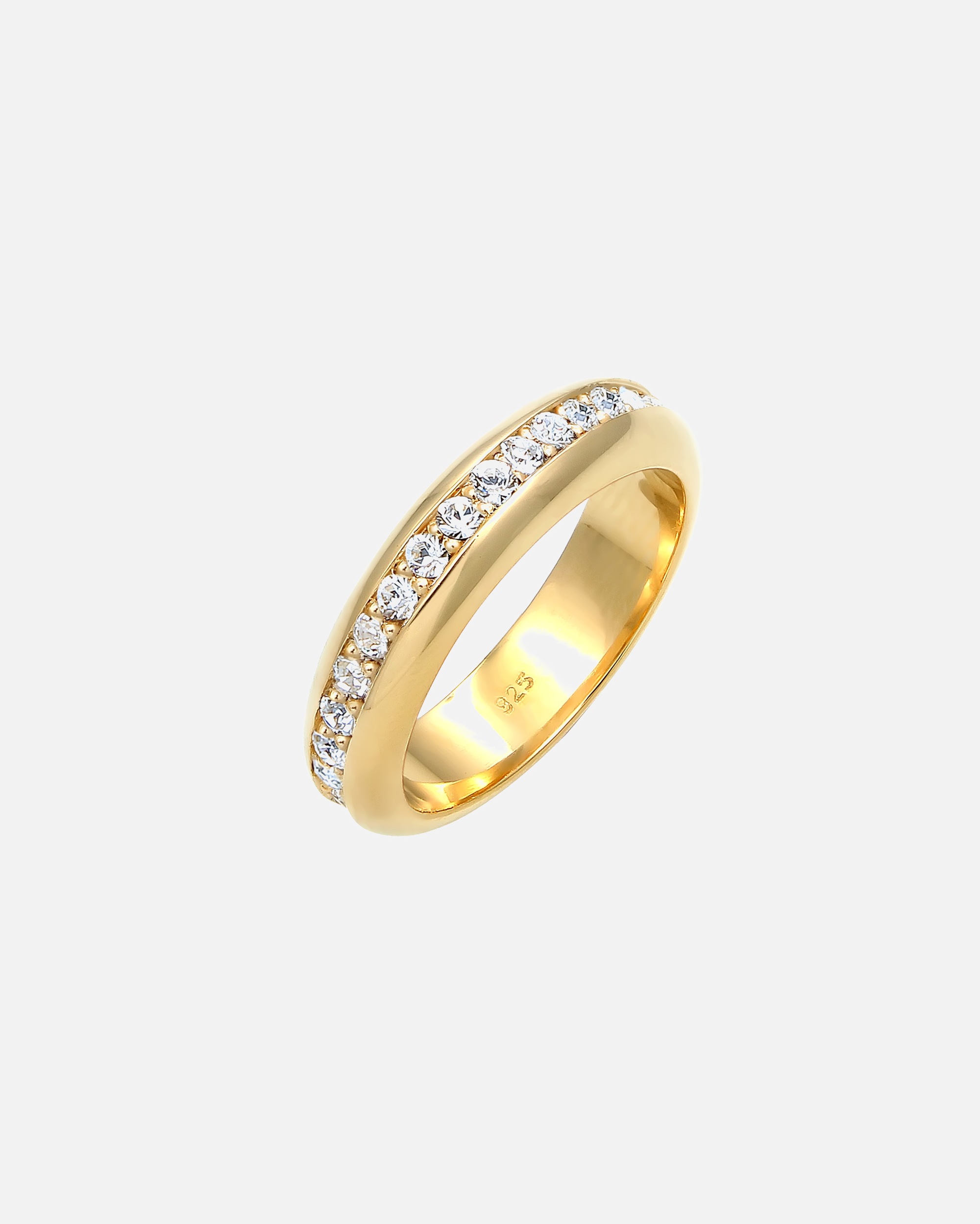 Elli PREMIUM Femmes bague de cocktail avec cristaux en argent sterling 925
