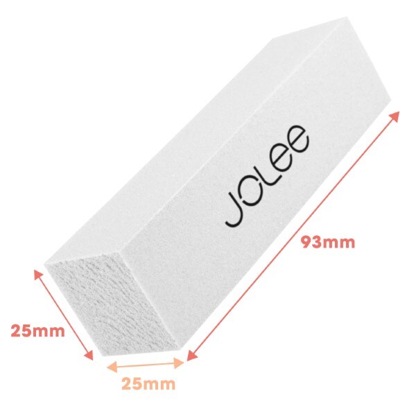 Pulidor de uñas JoLee, bloque de pulido de doble cara - Grano 200/240