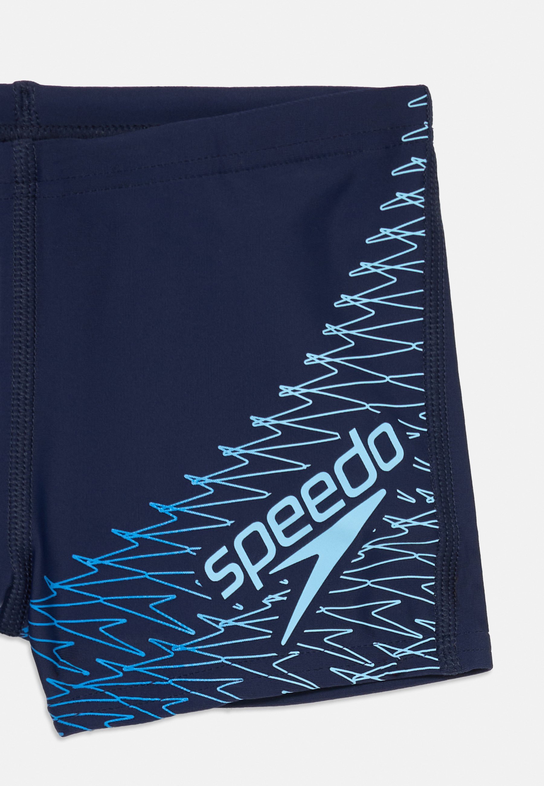 Speedo BOYS MEDLEY LOGO AQUASHORT UNISEX - Zwembroek - peacoat / suikerblauw