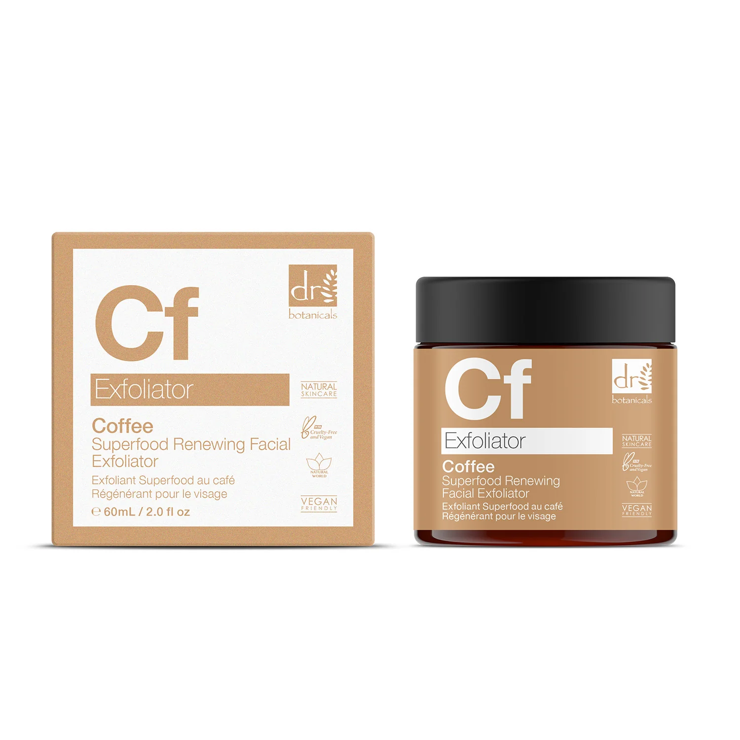 Apothecary Coffee Superfood Renewing Facial Exfoliator - Esfoliante viso