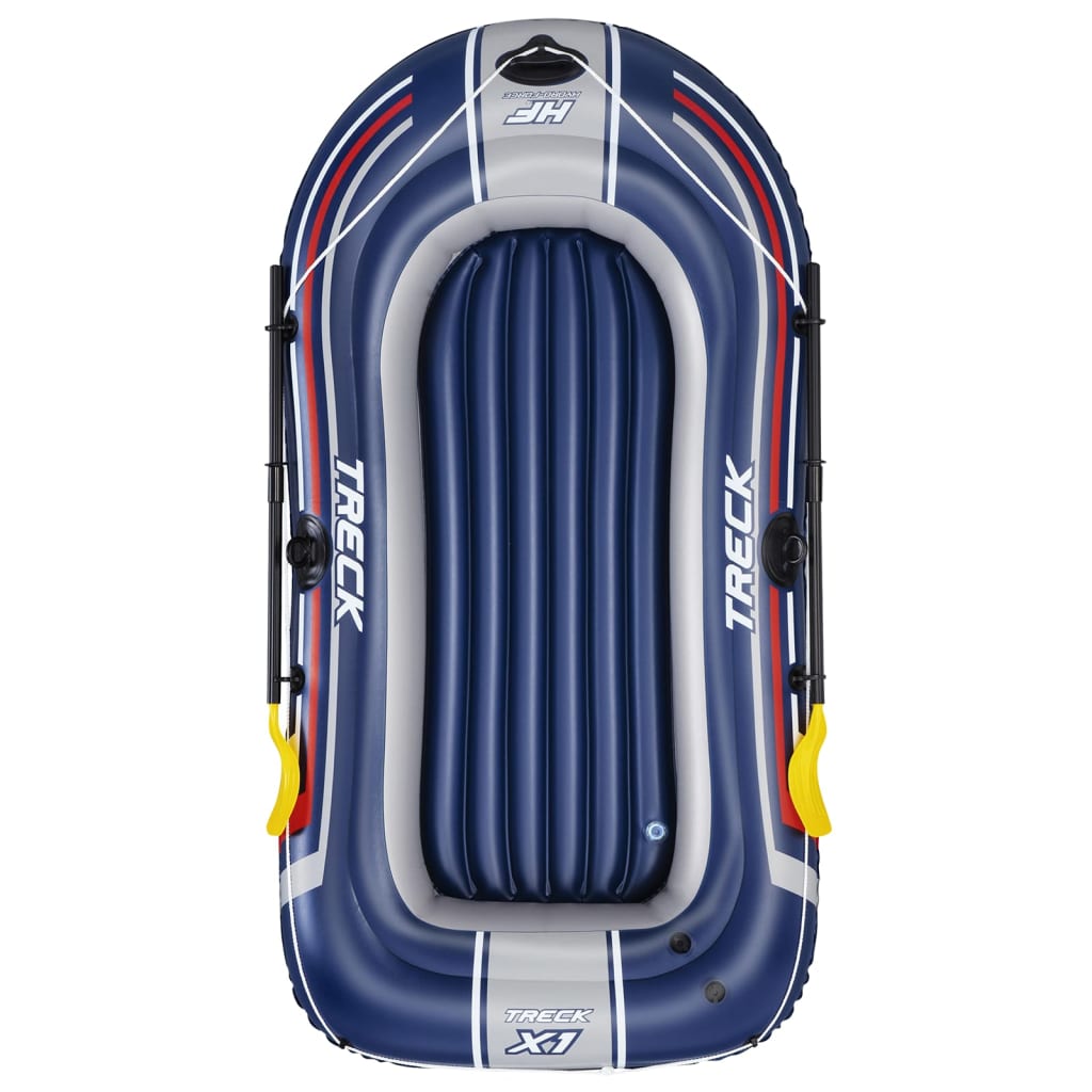 Bestway Hydro-force Inflatable Boat with Oars and Pump (Blue)