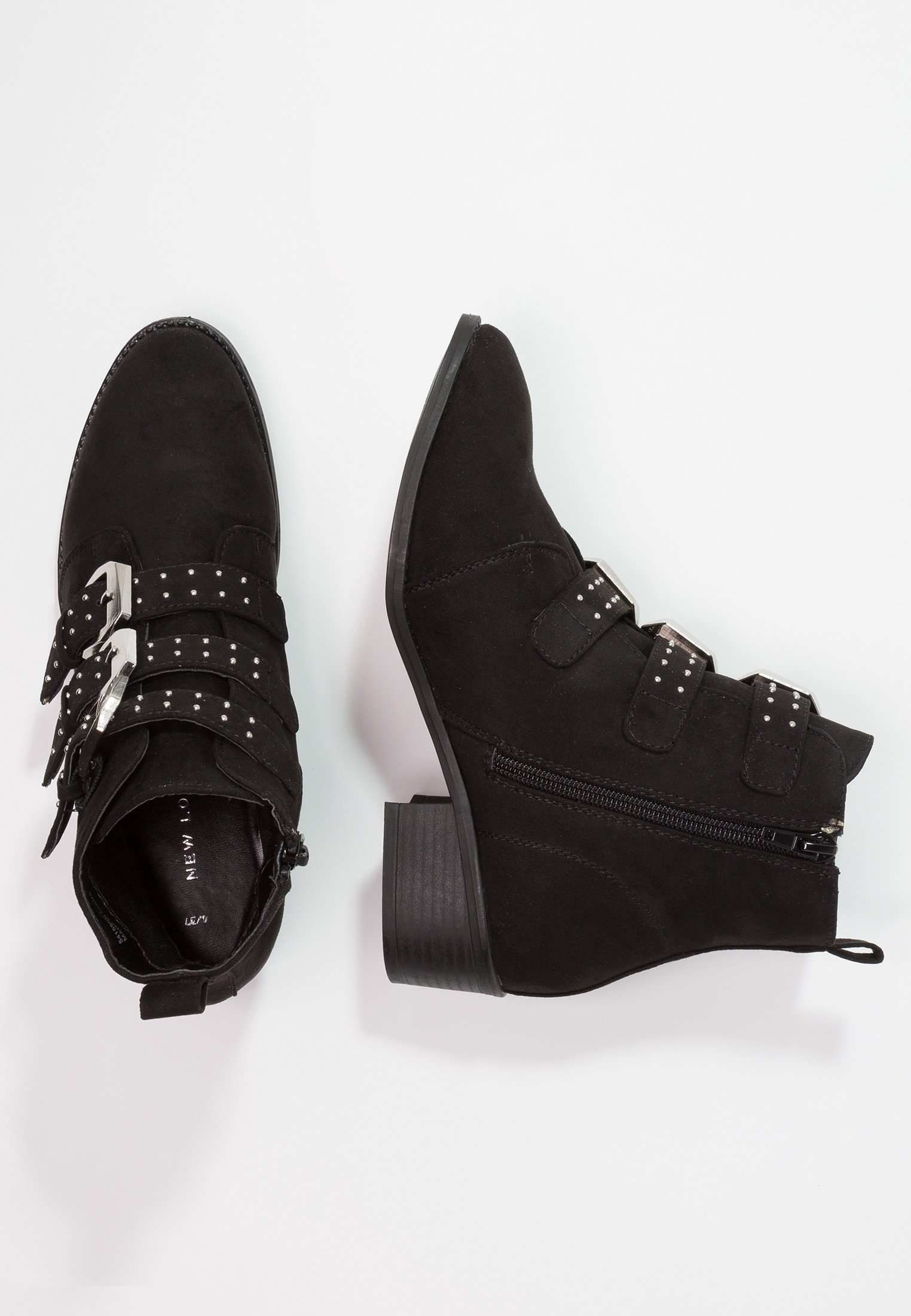 New Look enkellaarsjes - zwart
