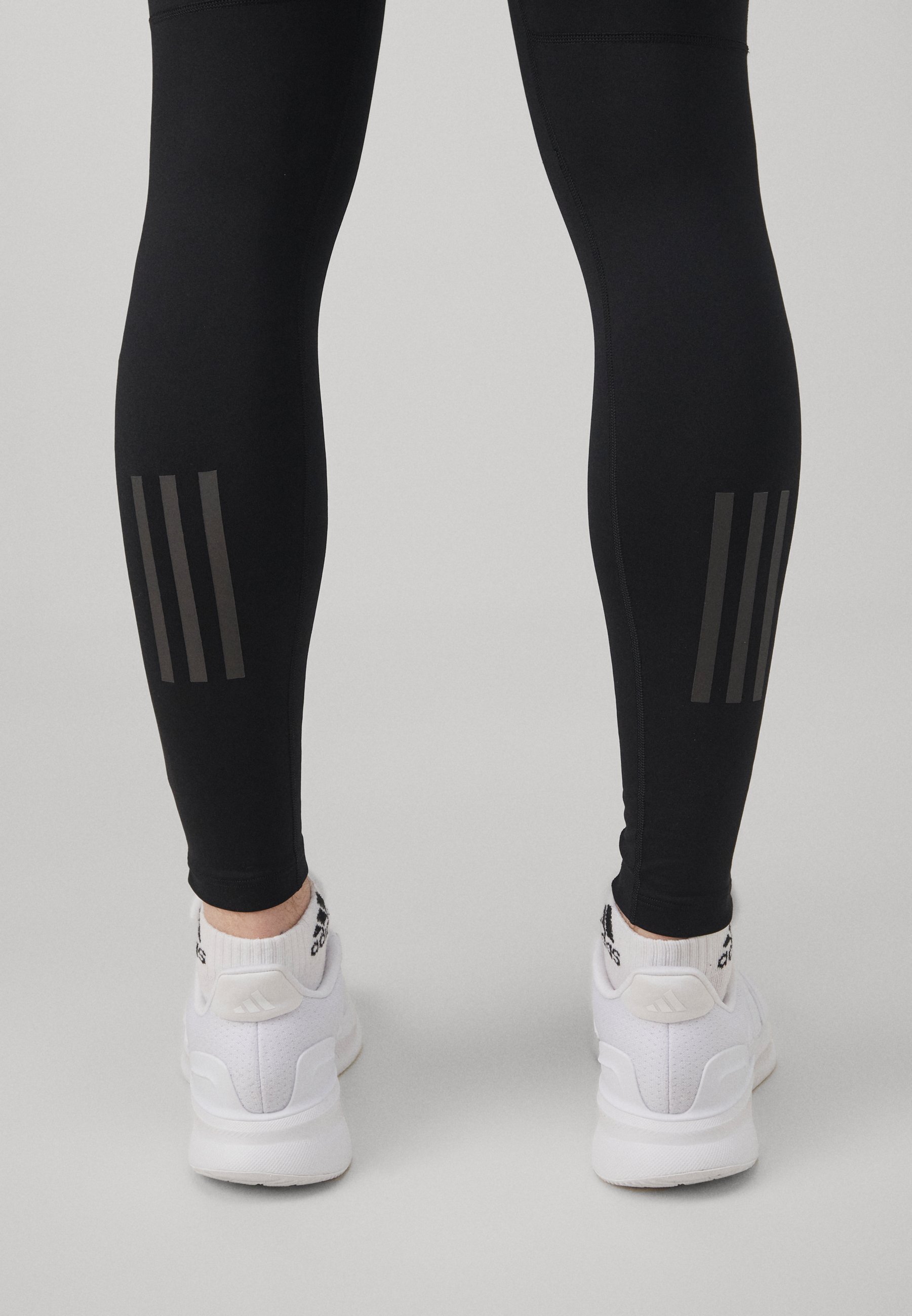 Leginsy zimowe adidas Performance - czarne