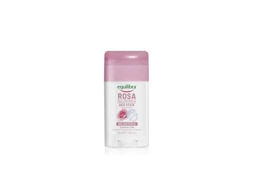 EQUILIBRA Déodorant stick à la rose et à l'acide hyaluronique 50 ml Astringent Anti-odeur