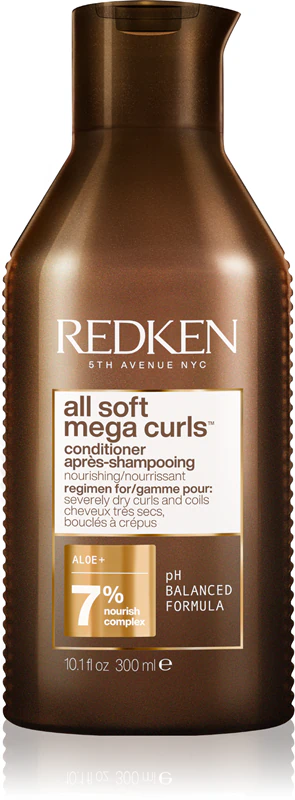 Condicionador Redken All Soft Mega Curls para cabelos cacheados e ondulados