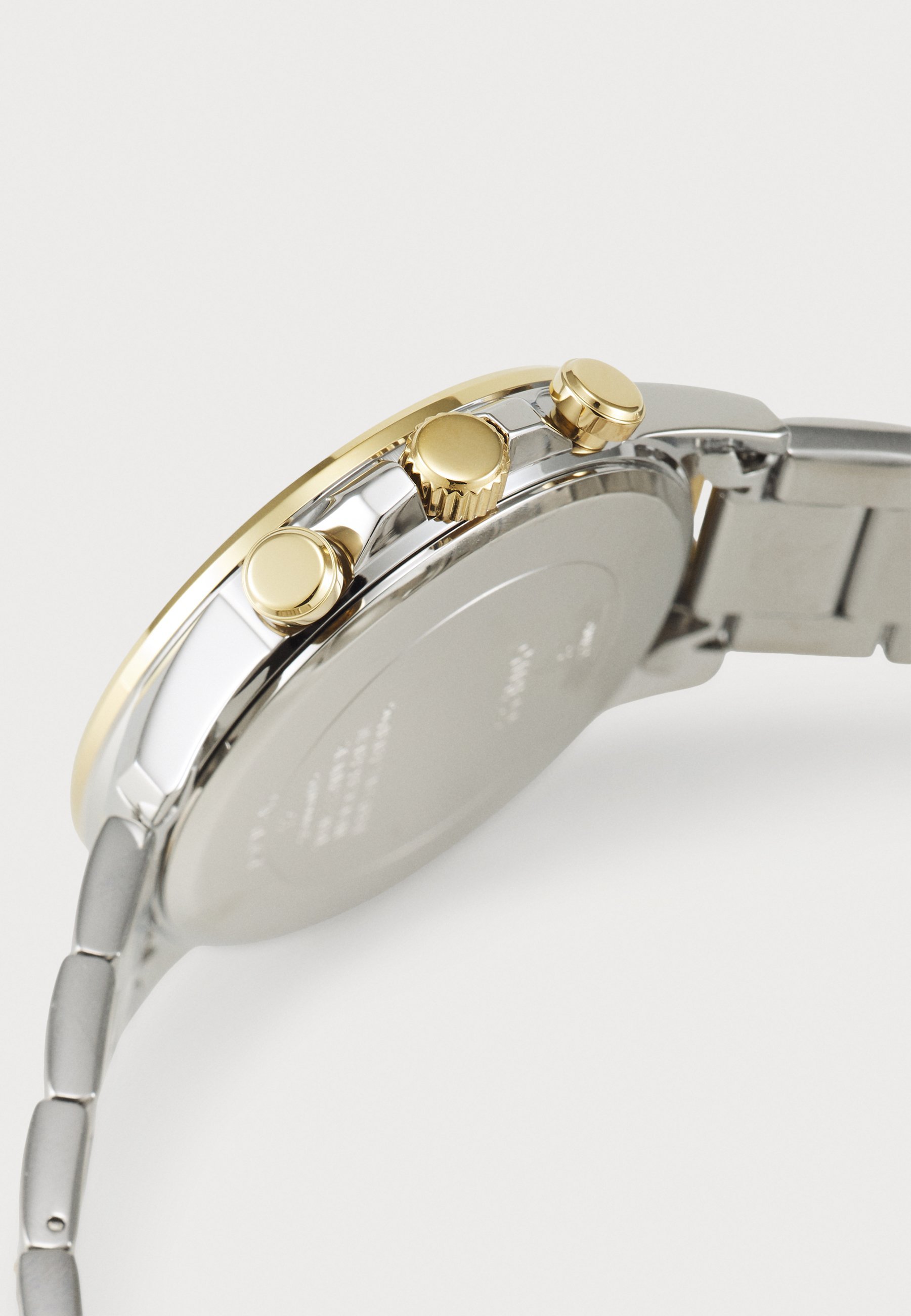 Guess WALKER - Orologio cronografo - color oro/argento
