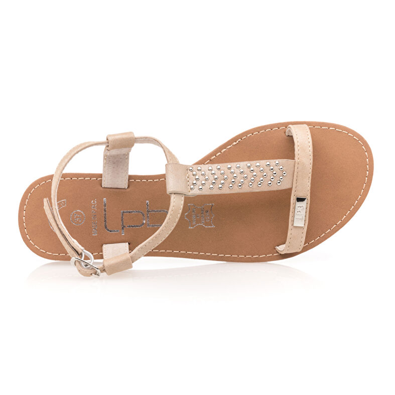 Sandales / nu-pieds Femme Beige
