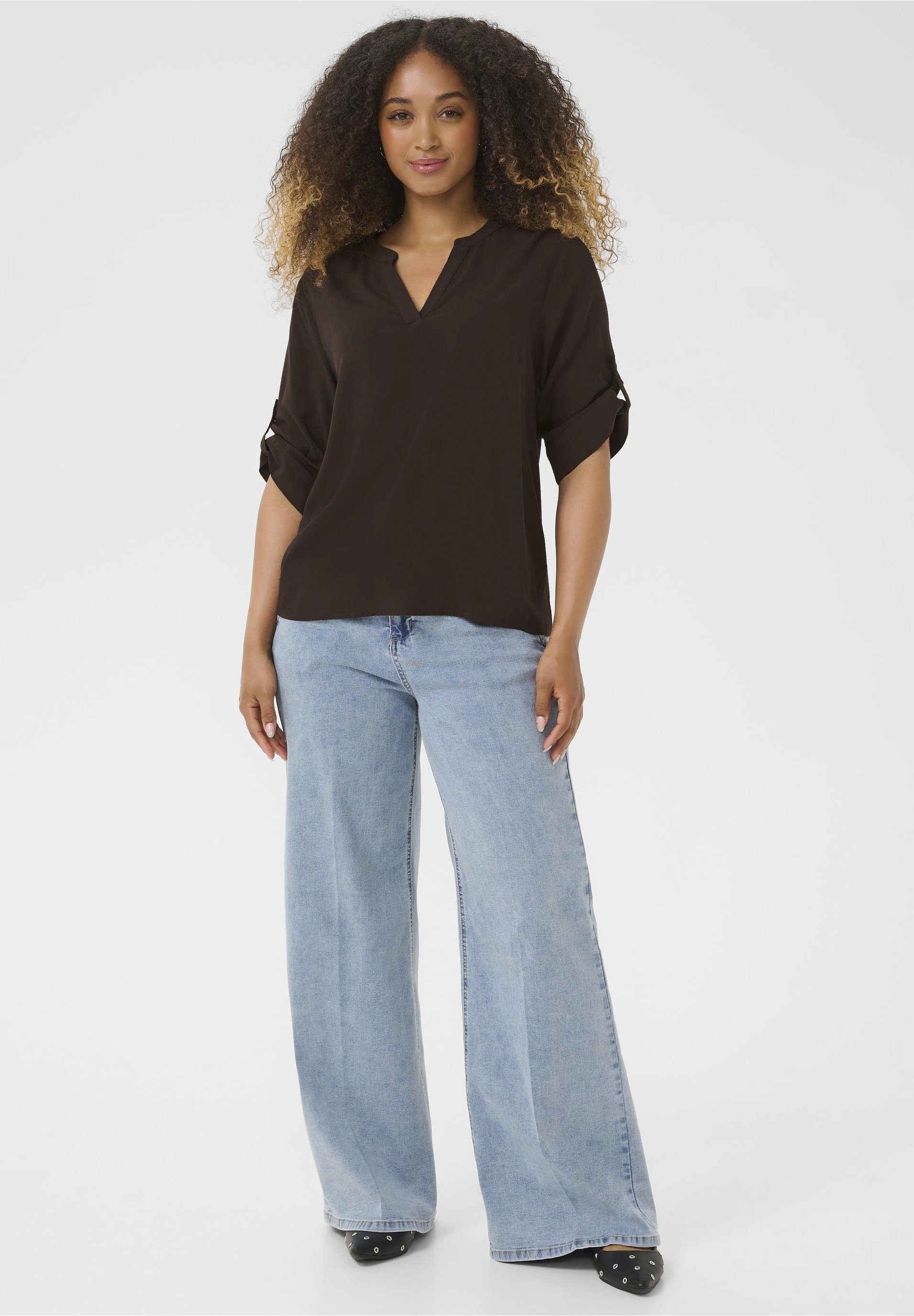 Love Copenhagen LUDA FOLD UP - Blouse - java