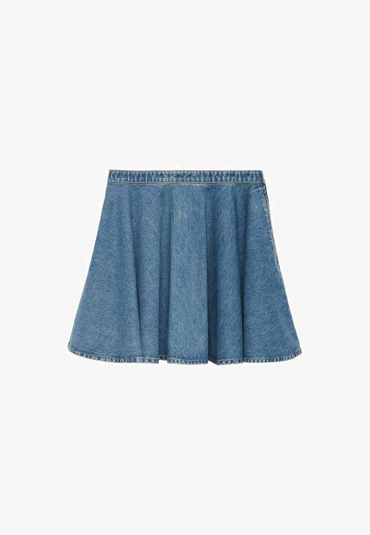 Jupe trapèze Mango - bleue