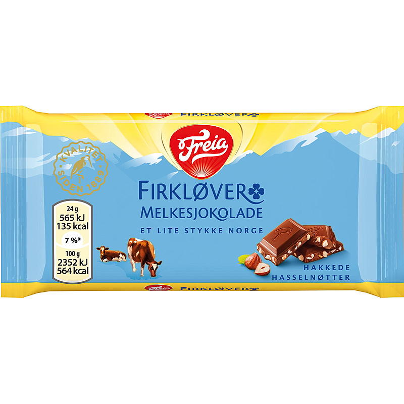 Freia Fyrklöver 24 g mini