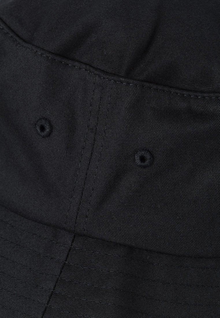 Flexfit twill bucket hat - zwart