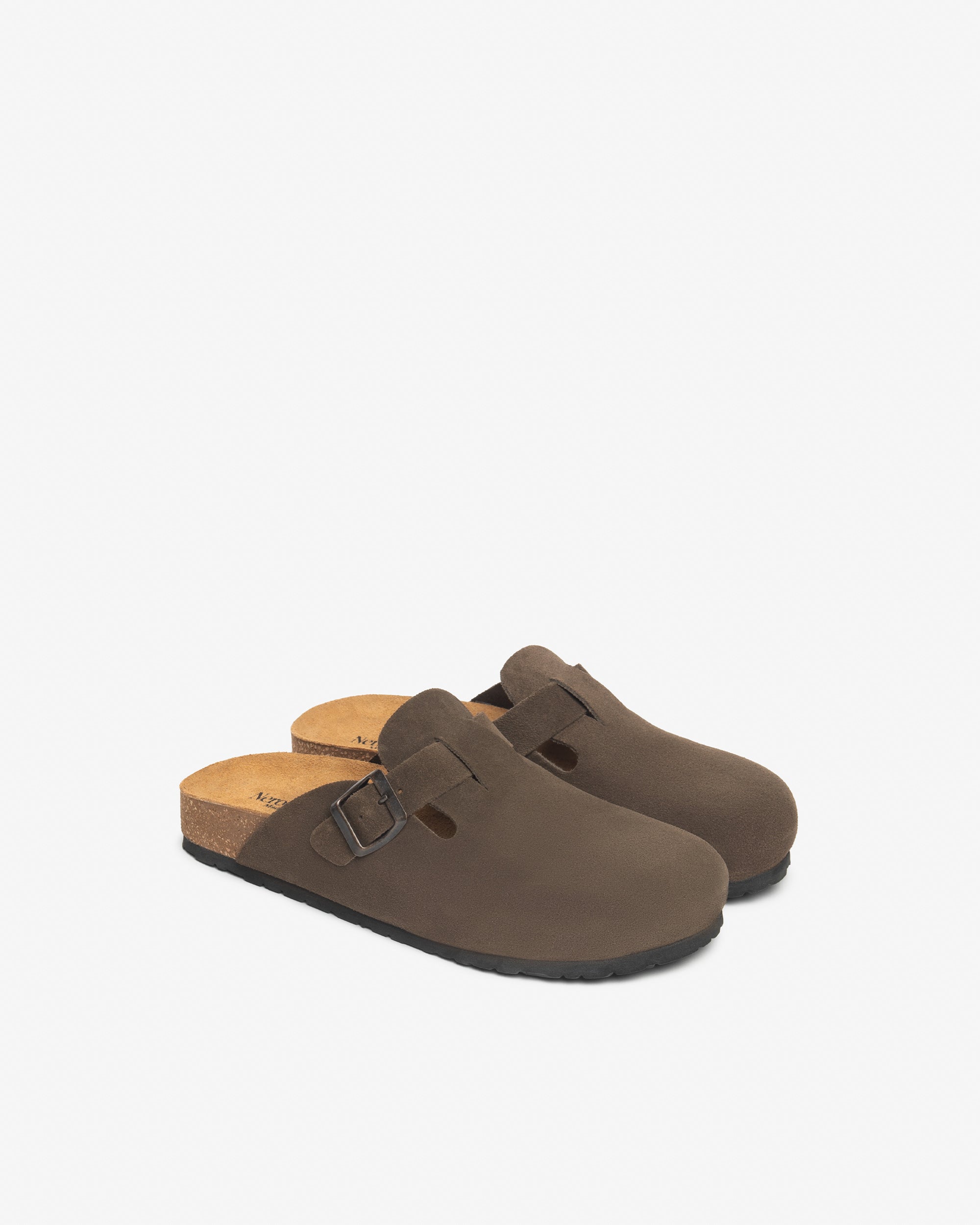 Pantoufles en daim pour hommes