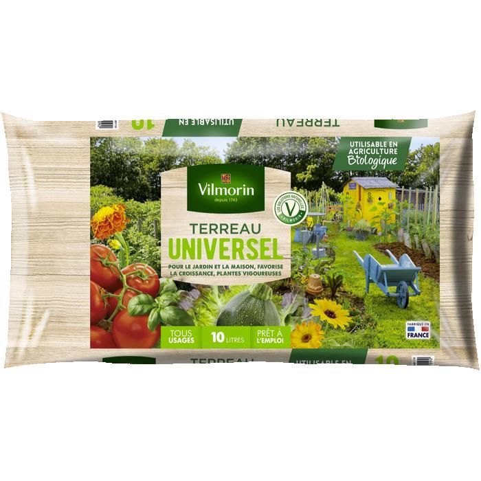 VILMORIN Tierra para Macetas Universal 10 L