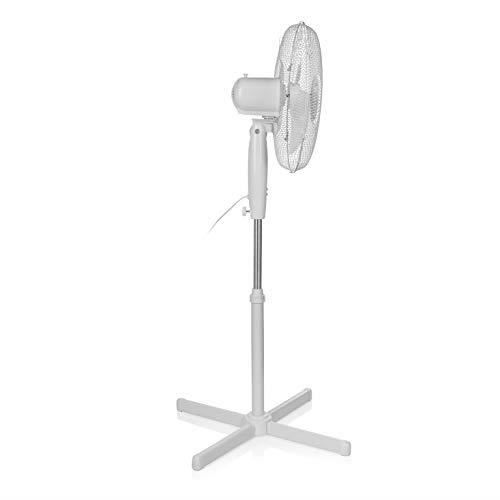 Ventilateur sur pied Tristar VE-5898 - Ø 40 cm - Télécommande-minuterie - Blanc