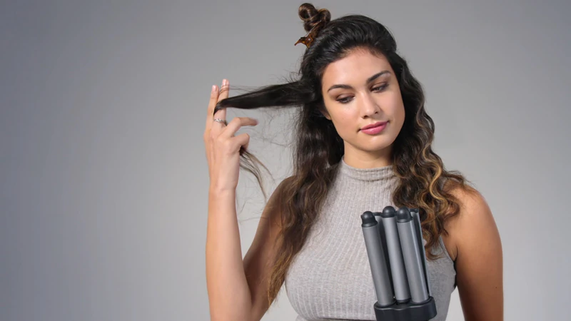 Prancha de ondulação Revlon Beauty Wave Master Jumbo