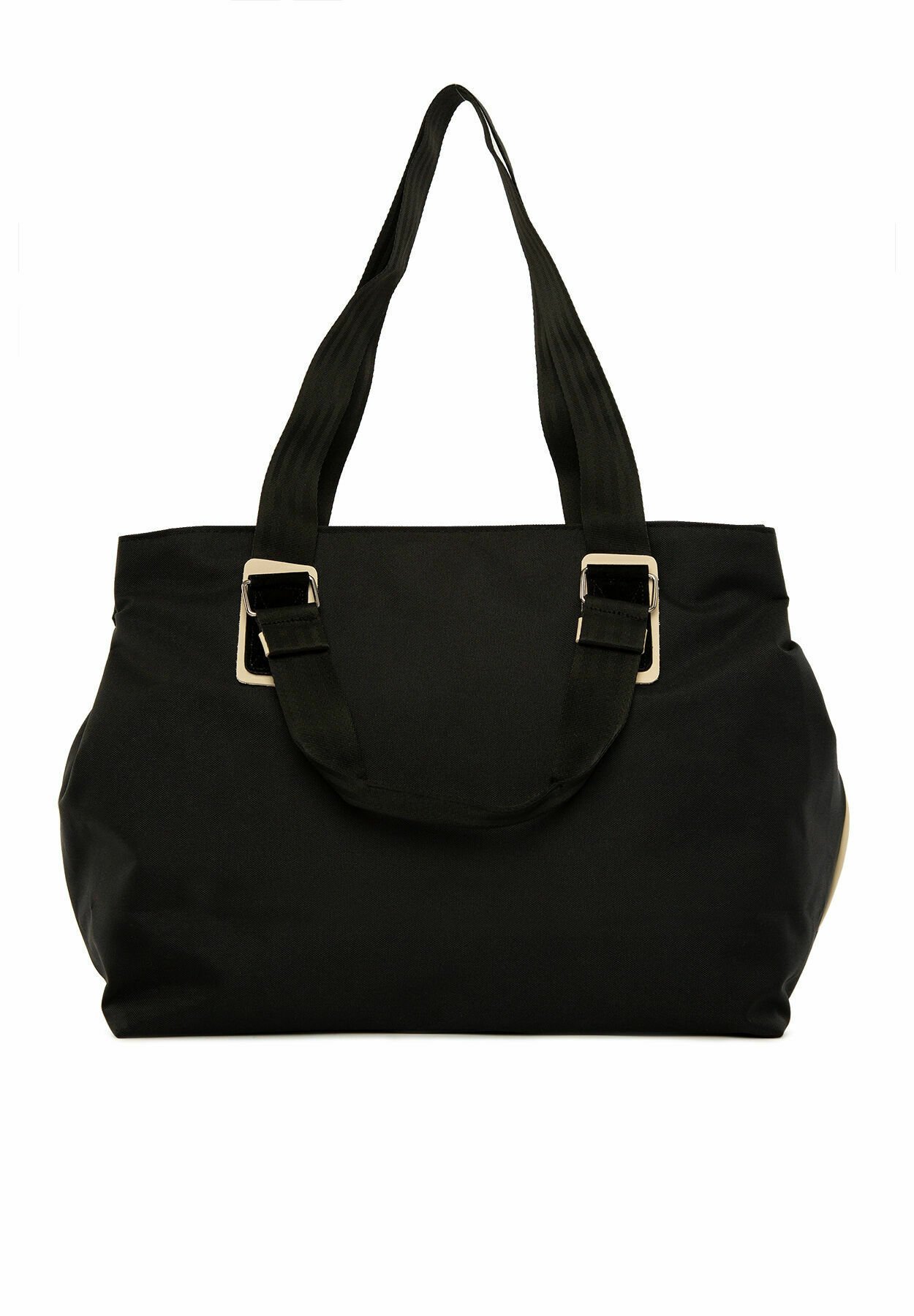 Sac à langer Bagmori à double sangle - Sac à langer pour bébé - noir