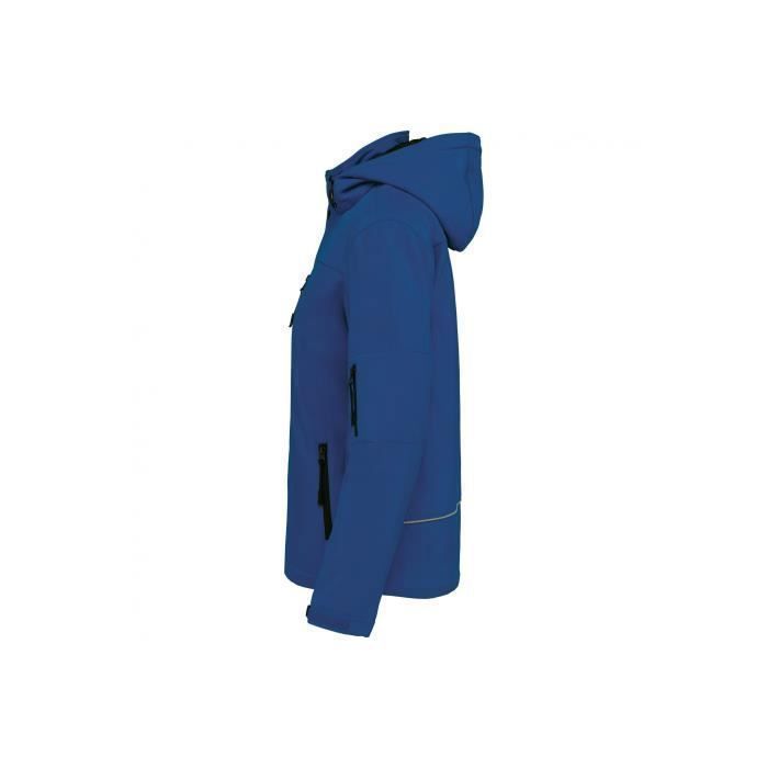 Giacca softshell con cappuccio foderata da donna Kariban