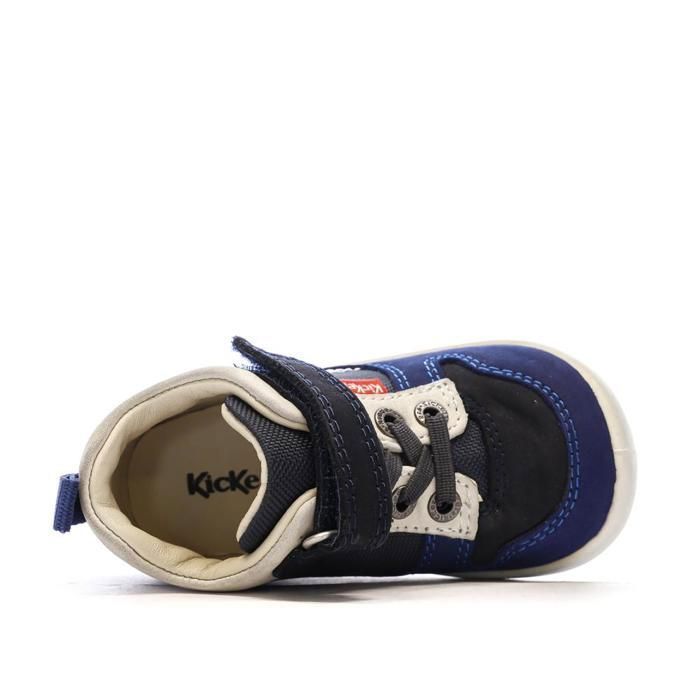 Baskets Hautes Marine Garçon Kickers Bottillon