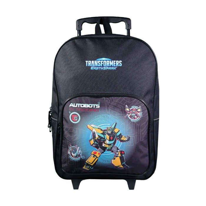 Transformers Black Rolling Backpack