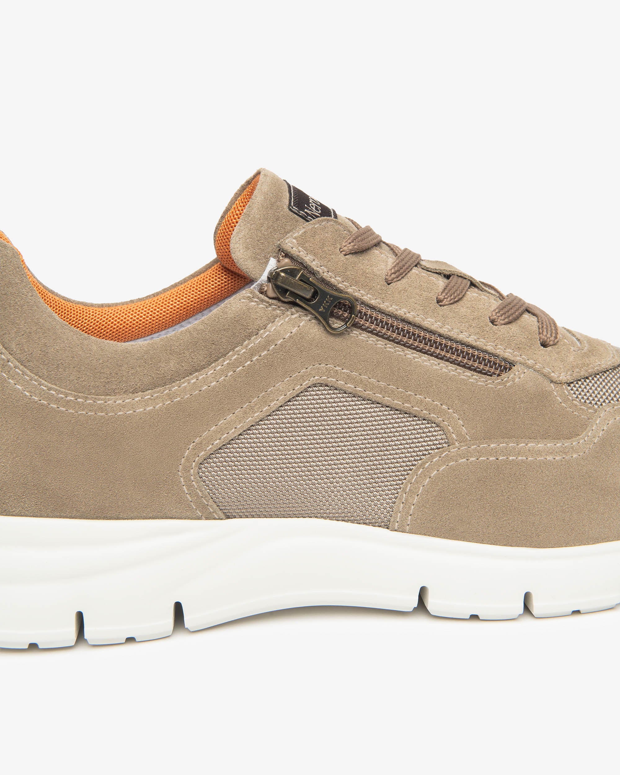  Baskets pour hommes en daim et toile