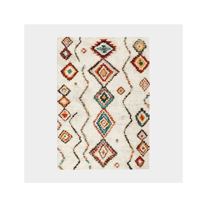 Tapis motif Berbère - Azilal multicolore - 140 x 200 cm