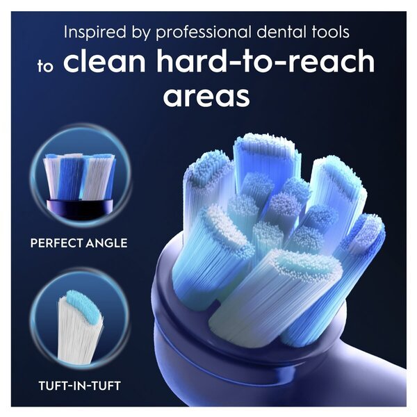 Oral-B iO Ultimate Clean Opzetborstels<br>wit, 8 kosov