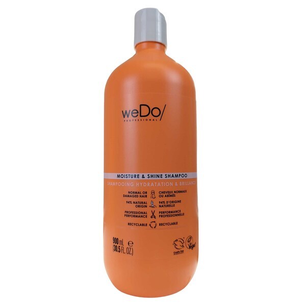 weDo Professional - Champú Brillo 900ml Cabello Dañado
