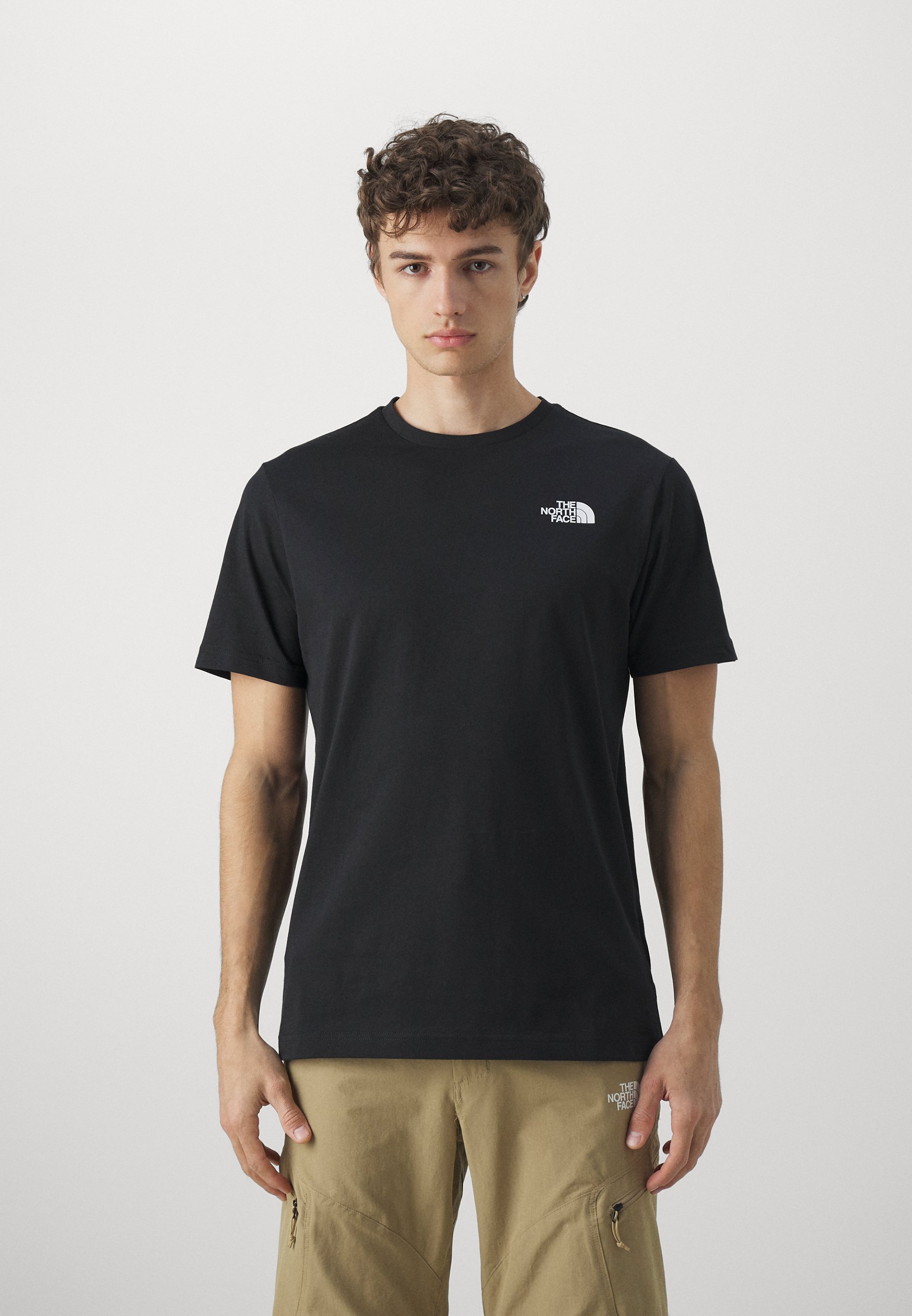 The North Face M SS BOX NSE TEE - Bedrucktes T-Shirt - Schwarz