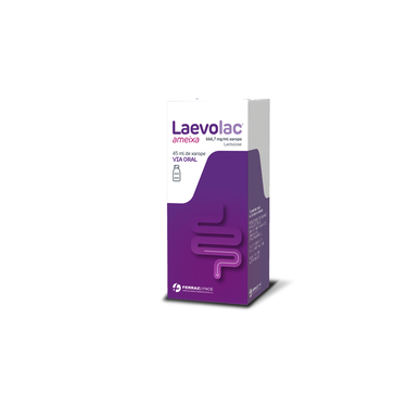 Laevolac Švestkový sirup na zácpu 45 ml