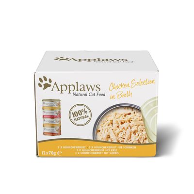 Applaws Adult Mixed Pack Γάτες σε κονσέρβες 70g