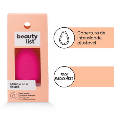 „Beauty List“ ovali kempinė skystam makiažo pagrindui