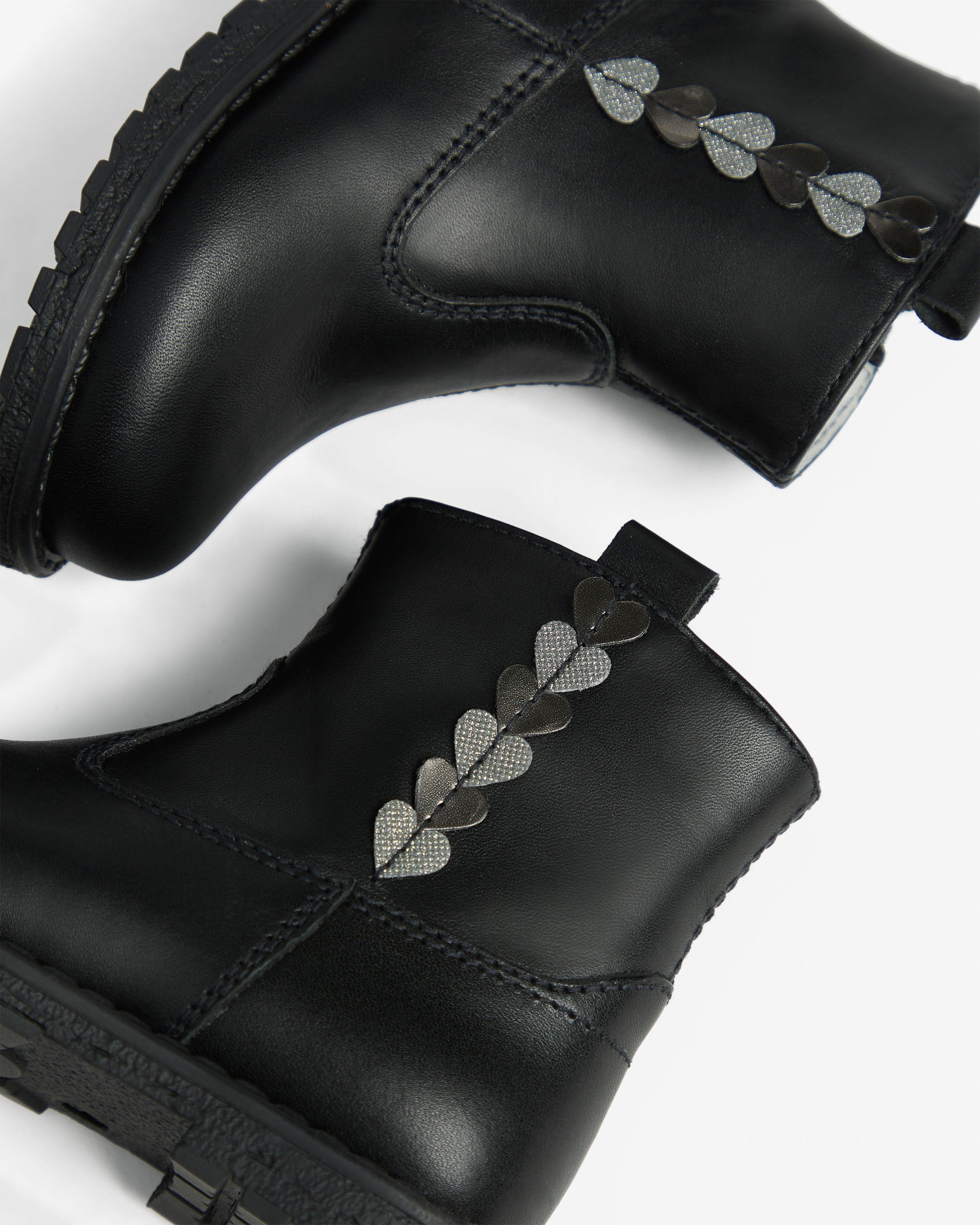  Bottines en cuir pour jeunes filles