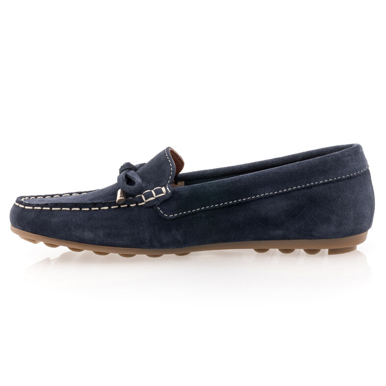 Mocassins / chaussures bateau Femme Bleu