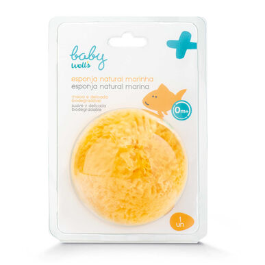 Esponja natural Baby Wells 1 unidad 1 unidad