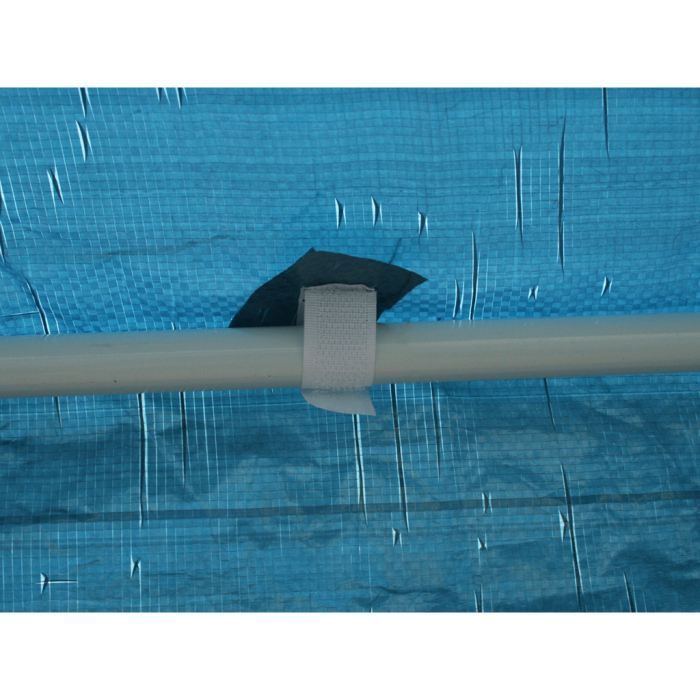 Tonnelle - Non spécifié - 3x3 m - Bleu - Métal - Pliable
