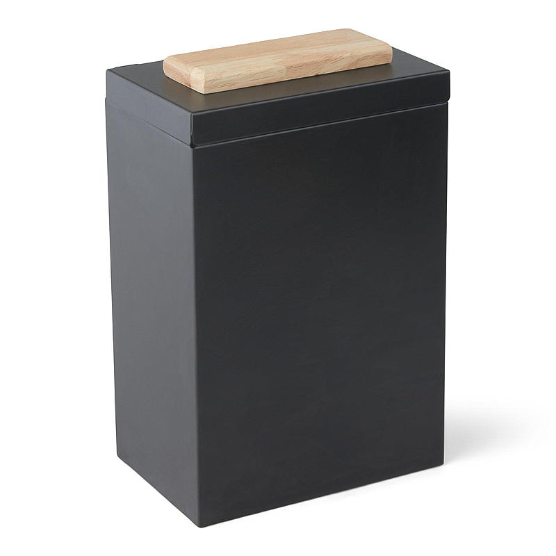 1-2-3 Aufbewahrungsbox für Feuerstellen, 14 x 9,5 x 21,5 cm, Metall