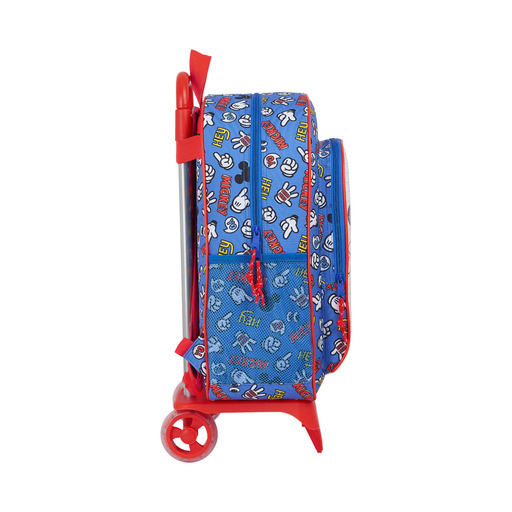  Mochila Mickey Things Con Carro