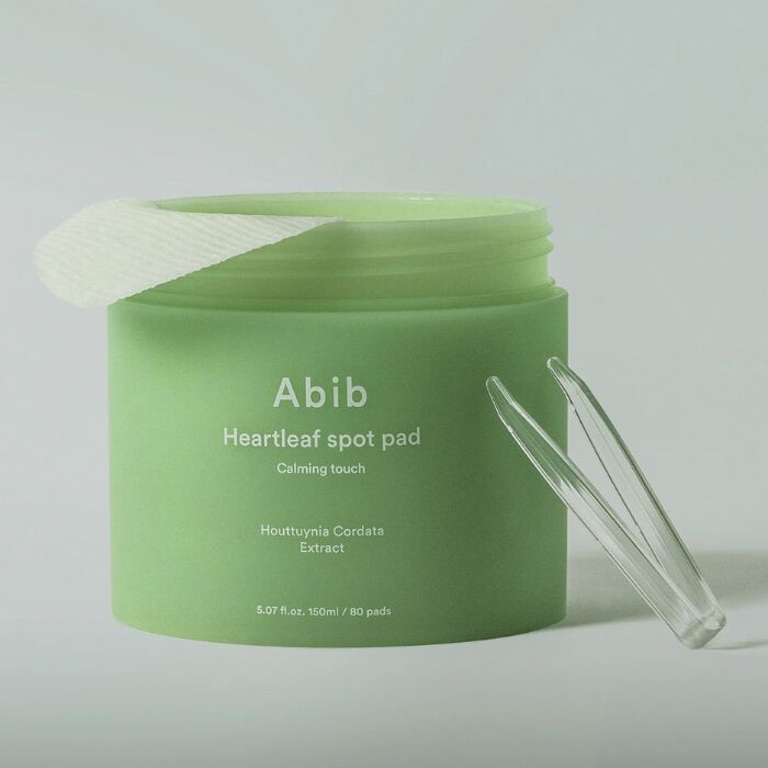 Abib Heartleaf -täplätyyny rauhoittava kosketus