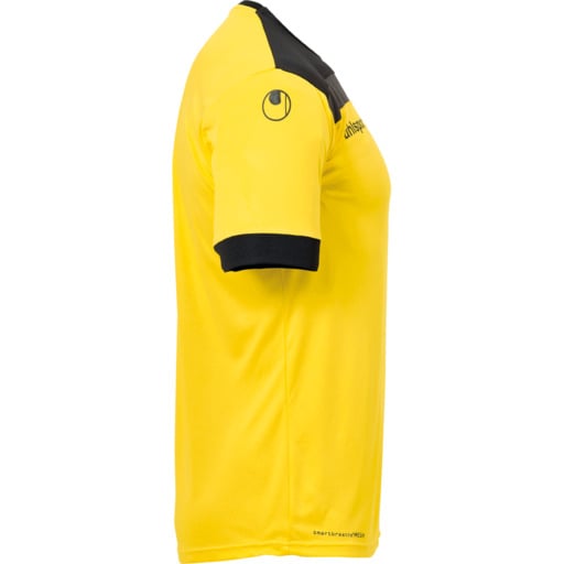 Offense 23 Shirt Shortsleeved Lima Amarillo/negro/antra Uhlsport