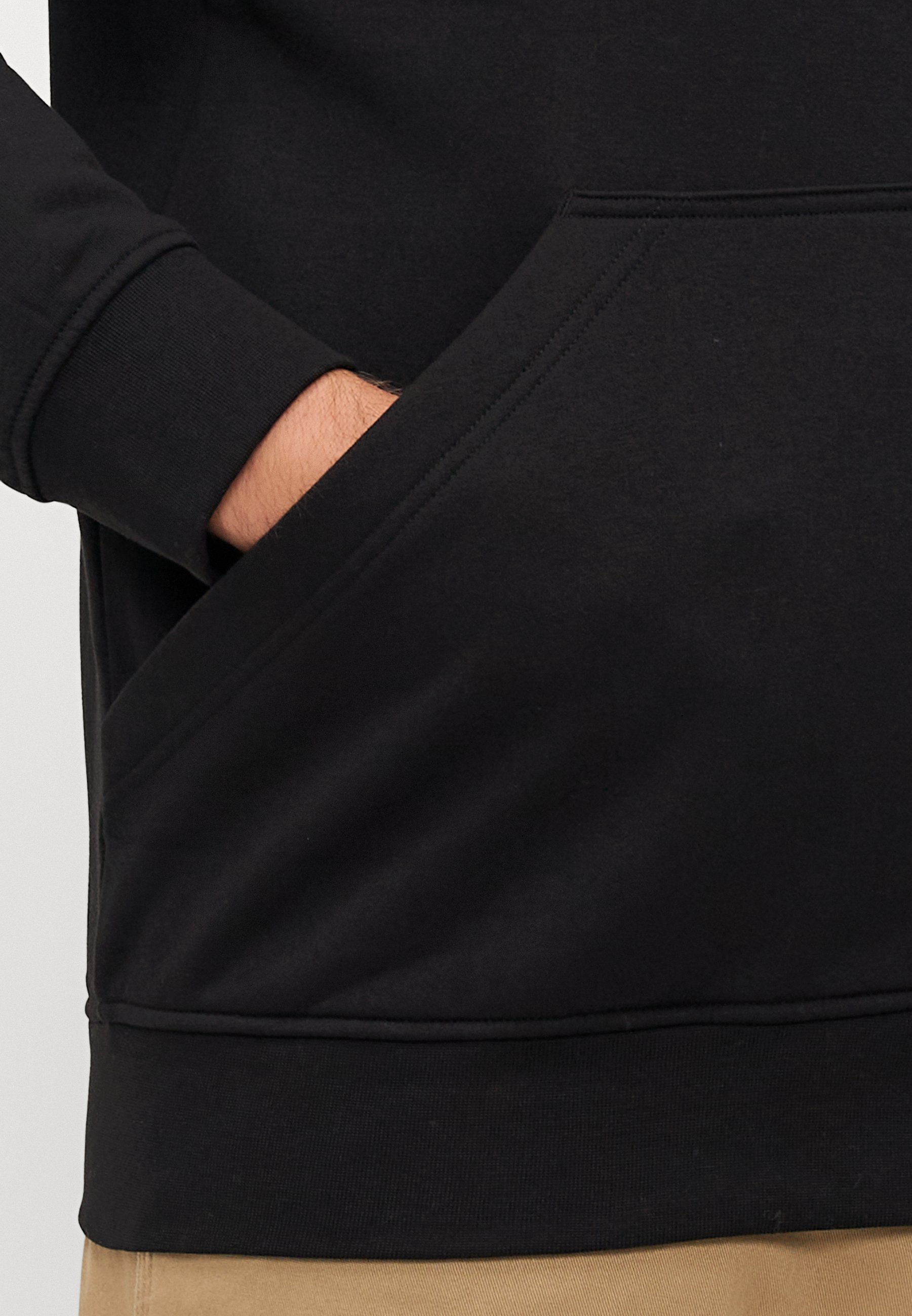 Jack & Jones JJESOHO ZIP HOOD - Sweatshirt met rits - zwart