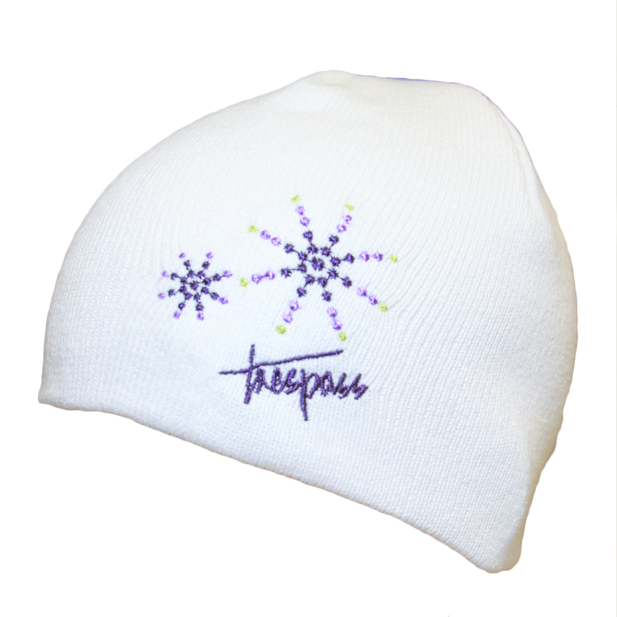  Gorro de malha Trespass com detalhes bordados