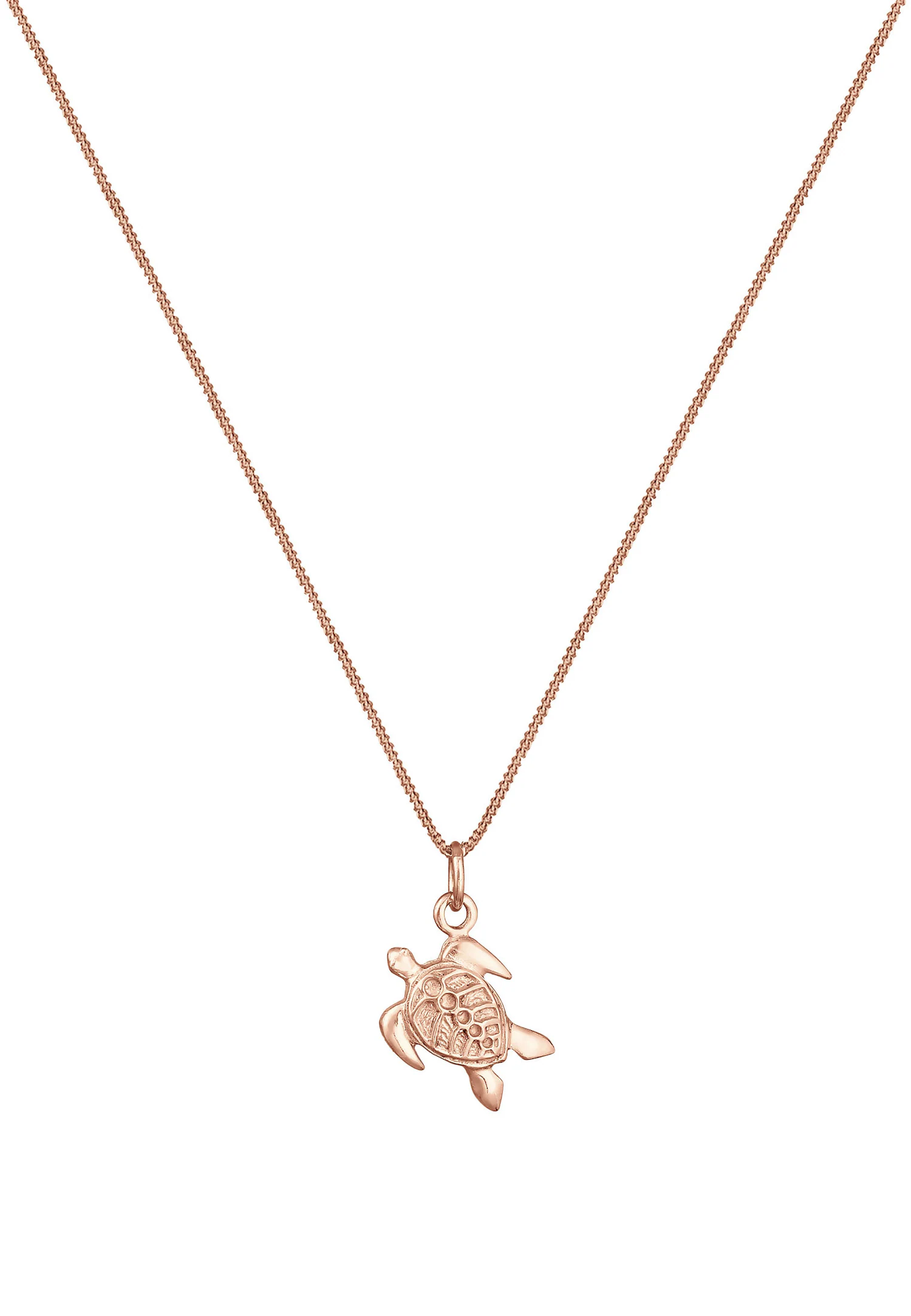 Elli Femmes Char Tortue Pendentif Soleil en Argent Sterling 925