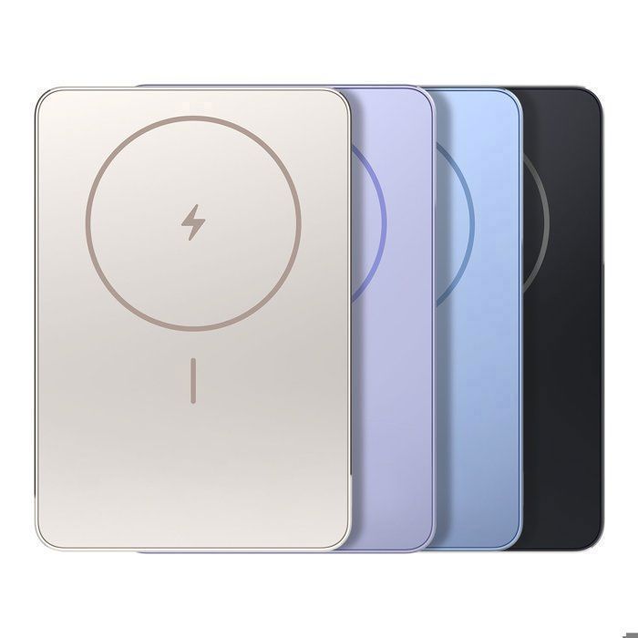 Batería externa magnética - Xiaomi Super Slim Magnetic Power Bank 5000 Negro - 5000 mAh - 8,7 mm - Con cable 22,5 W / Inalámbrica 15 W