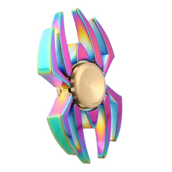Harajuku Multicolore araignée Hand spinner Metal Fidget spinner EDC Toy