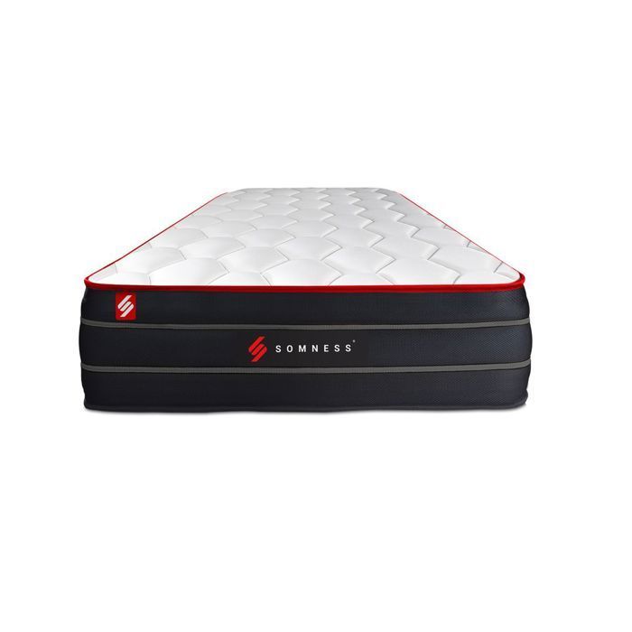 Set materasso BOOST 90x190 con molle insacchettate e memory foam + base letto
