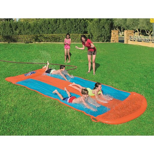 Toboggan aquatique triple Bestway