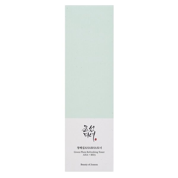 Tônico refrescante BEAUTY OF JOSEON ameixa verde AHA BHA<br>150ml