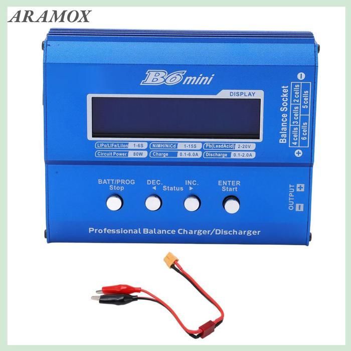Cargador de batería inteligente de aleación de aluminio con pantalla LCD, para carga de coche, CC 11-18V